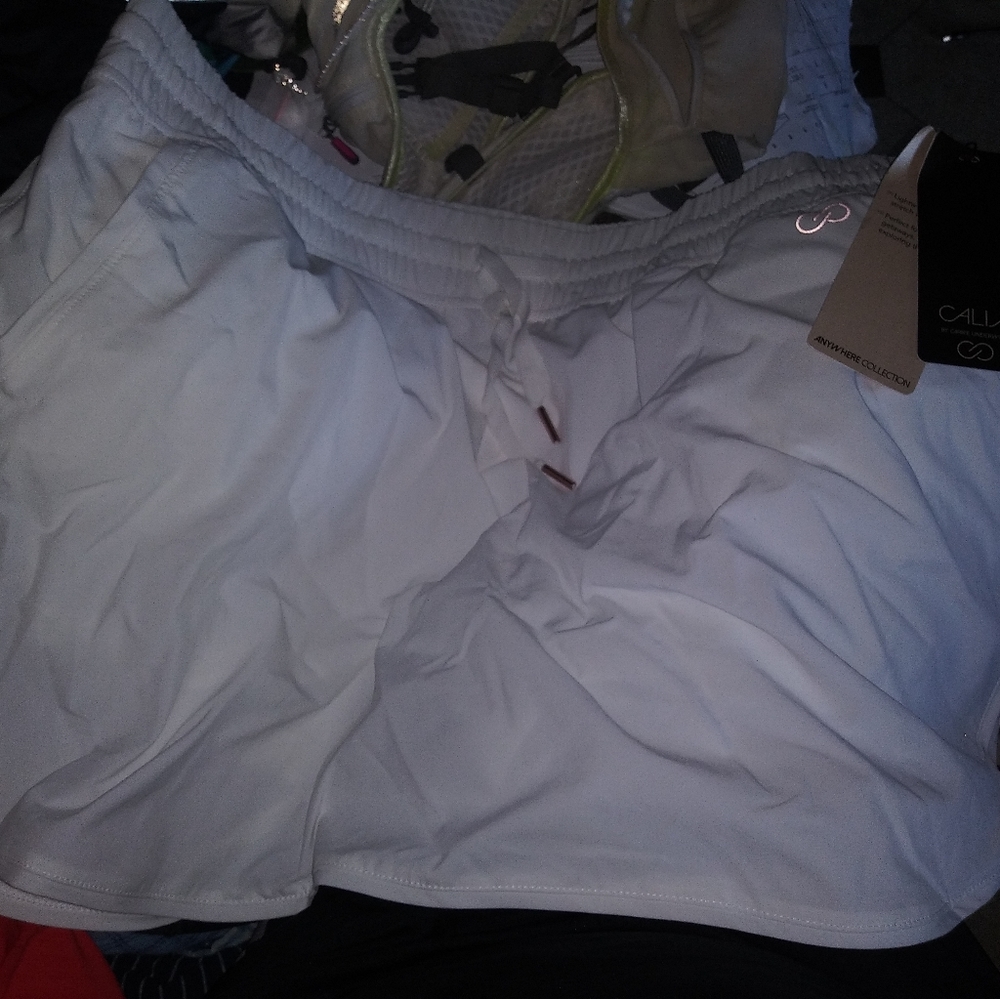 Calia white skort